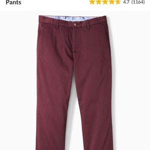 Tommy bahamma boracay flat front chino pants